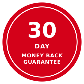 100% money-back guarantee